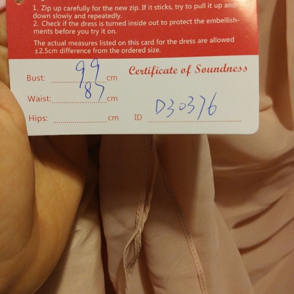 Dusty rose NEVER WORN dress - Picture 6 of 7